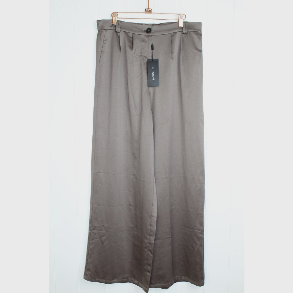 Nwt 11 Honore Maya Pant In Mushroom Size 12 — image 2 of 8